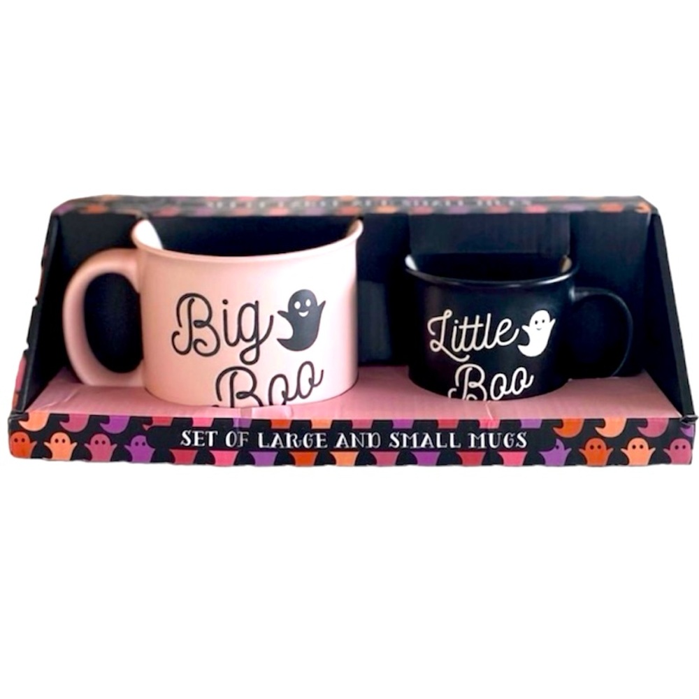 Big Boo Little Boo Mug Set